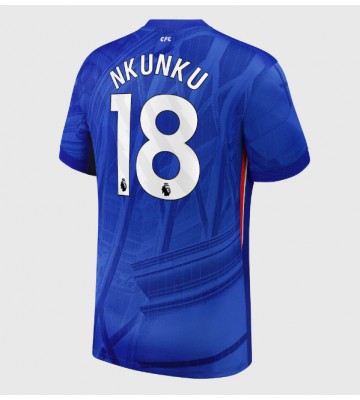 Chelsea Christopher Nkunku #18 Hjemmebanetrøje 2025-26 Kortærmet